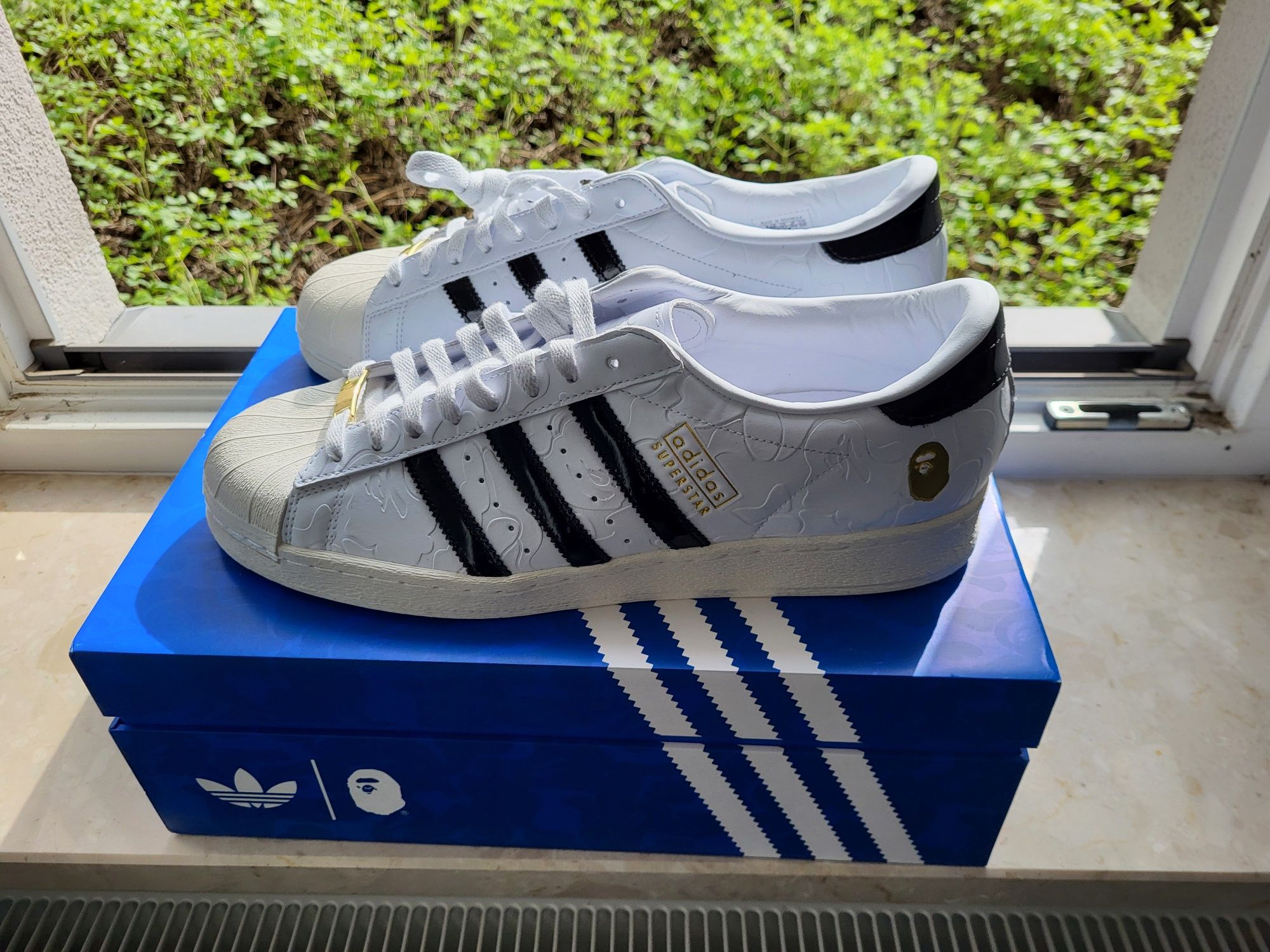 Adidas superstar x bape