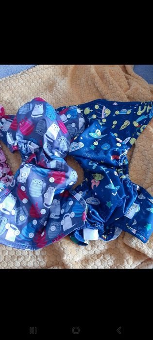 Pieluszki wielorazowe otulacze