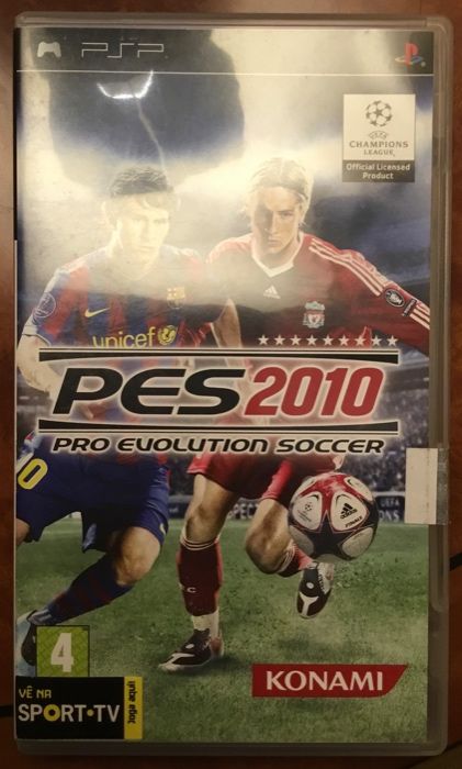 Jogo PSP “ Pro Evolution Soccer 2010”