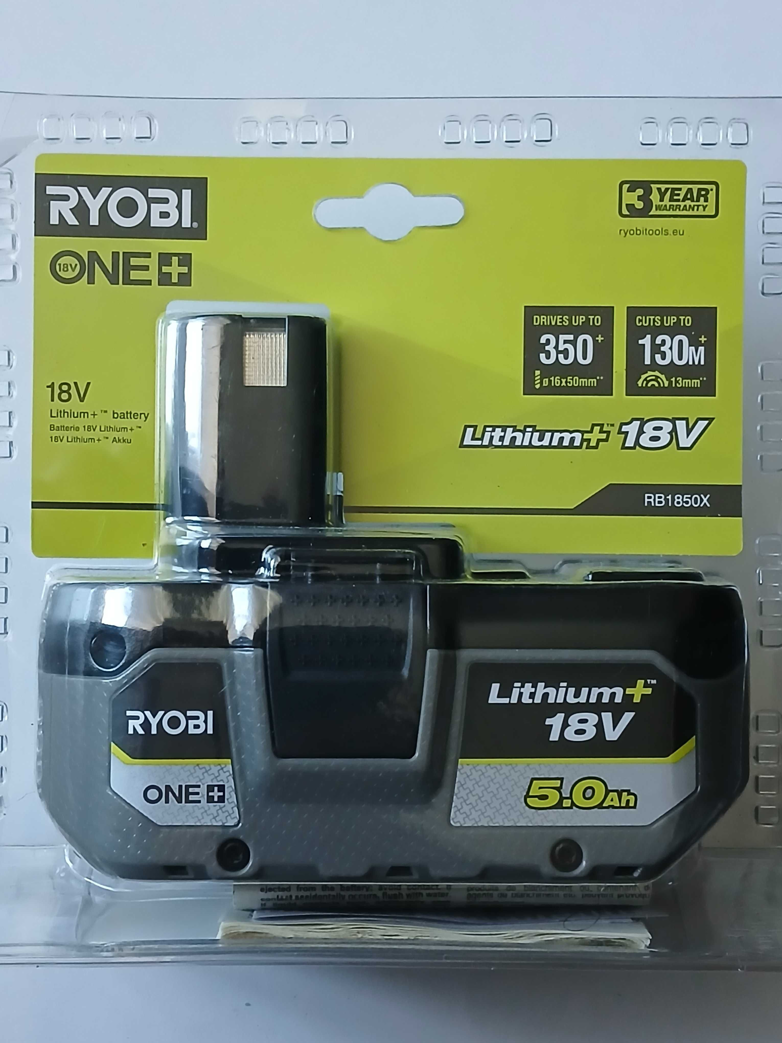 Akumulator RYOBI RB1850X 5.0Ah 18V ONE+*nowy*oryginał*