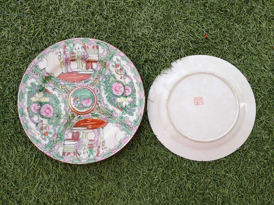 Conjunto de pratos chineses