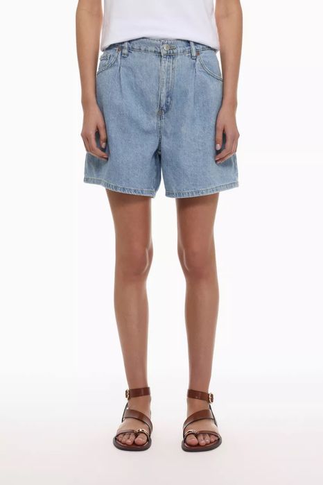 Джинсові шорти бермуди