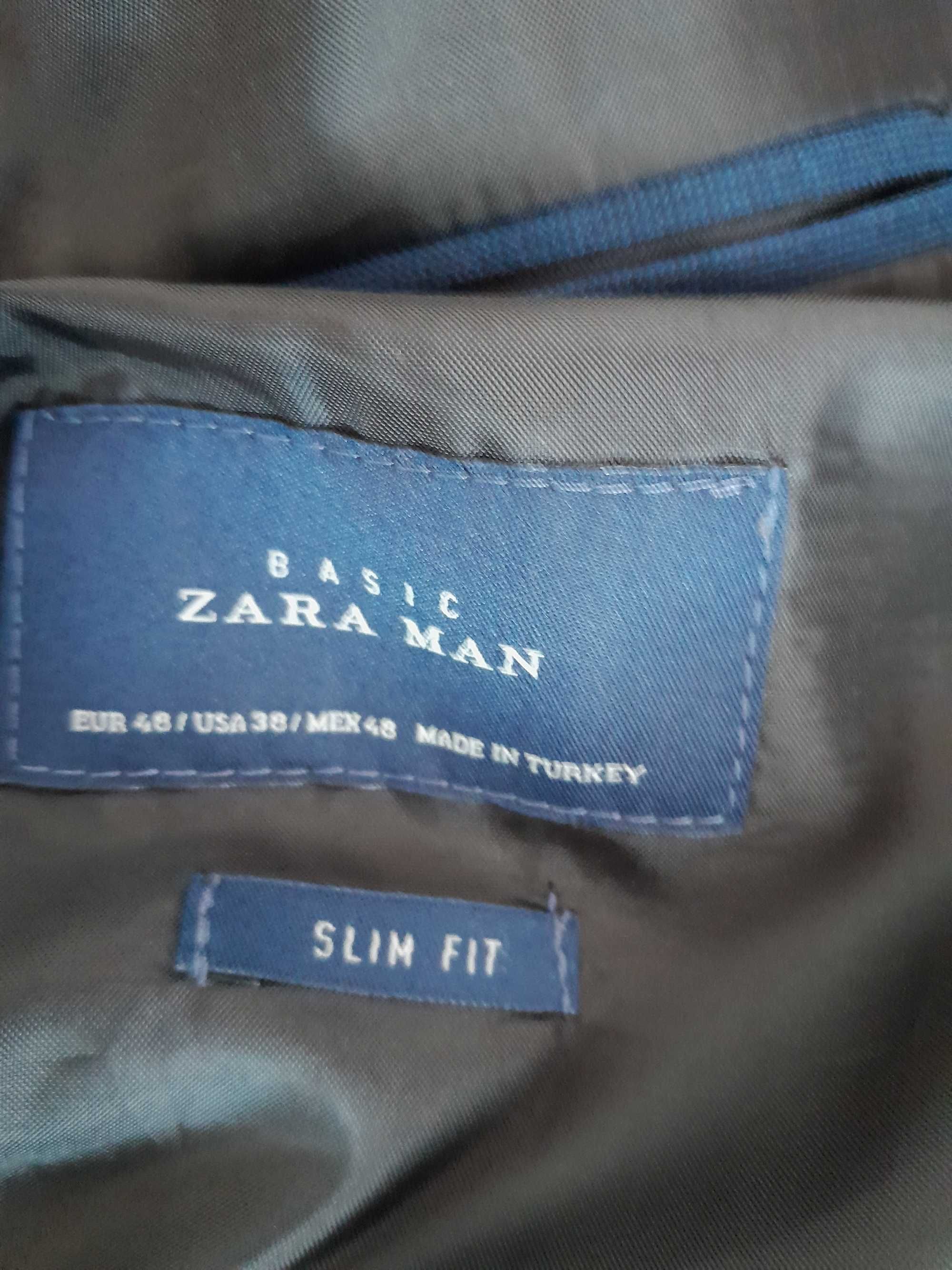 marynarka slim ZARA MAN młodzieżowa/ męska- dla szczupłego 180/96A