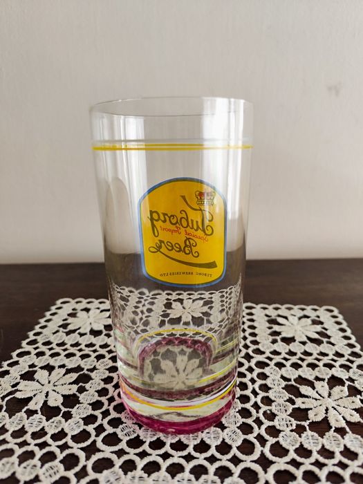 Kolekcjonerska szklaneczka pokal do piwa Tuborg specjal beer  PRL