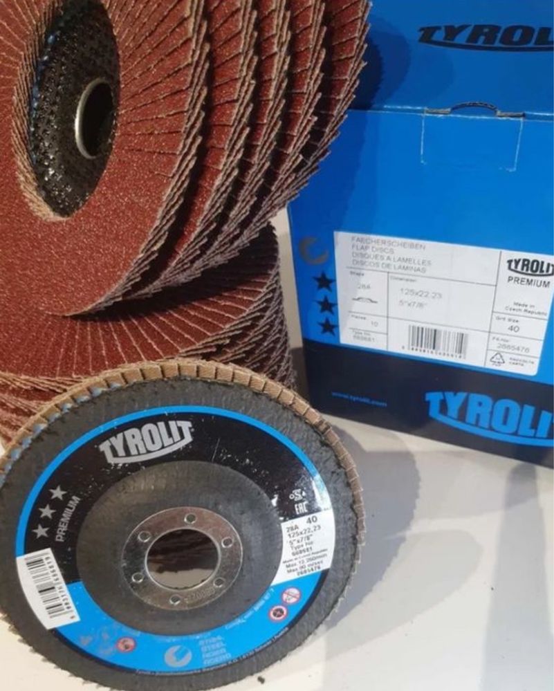 Tarcze listkowe Tyrolit GS 40 10szt Lamelki
