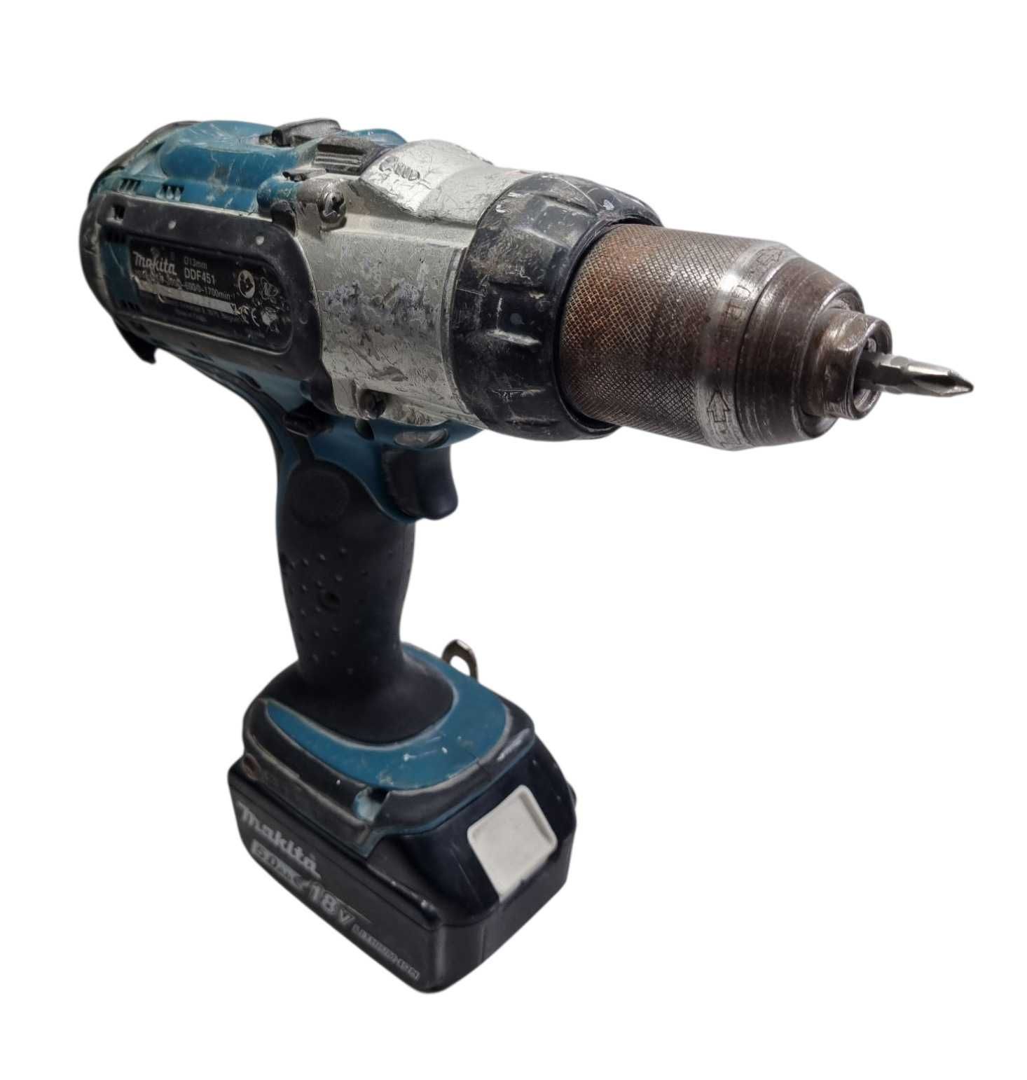 Wkrętarka Makita DDF451 zestaw