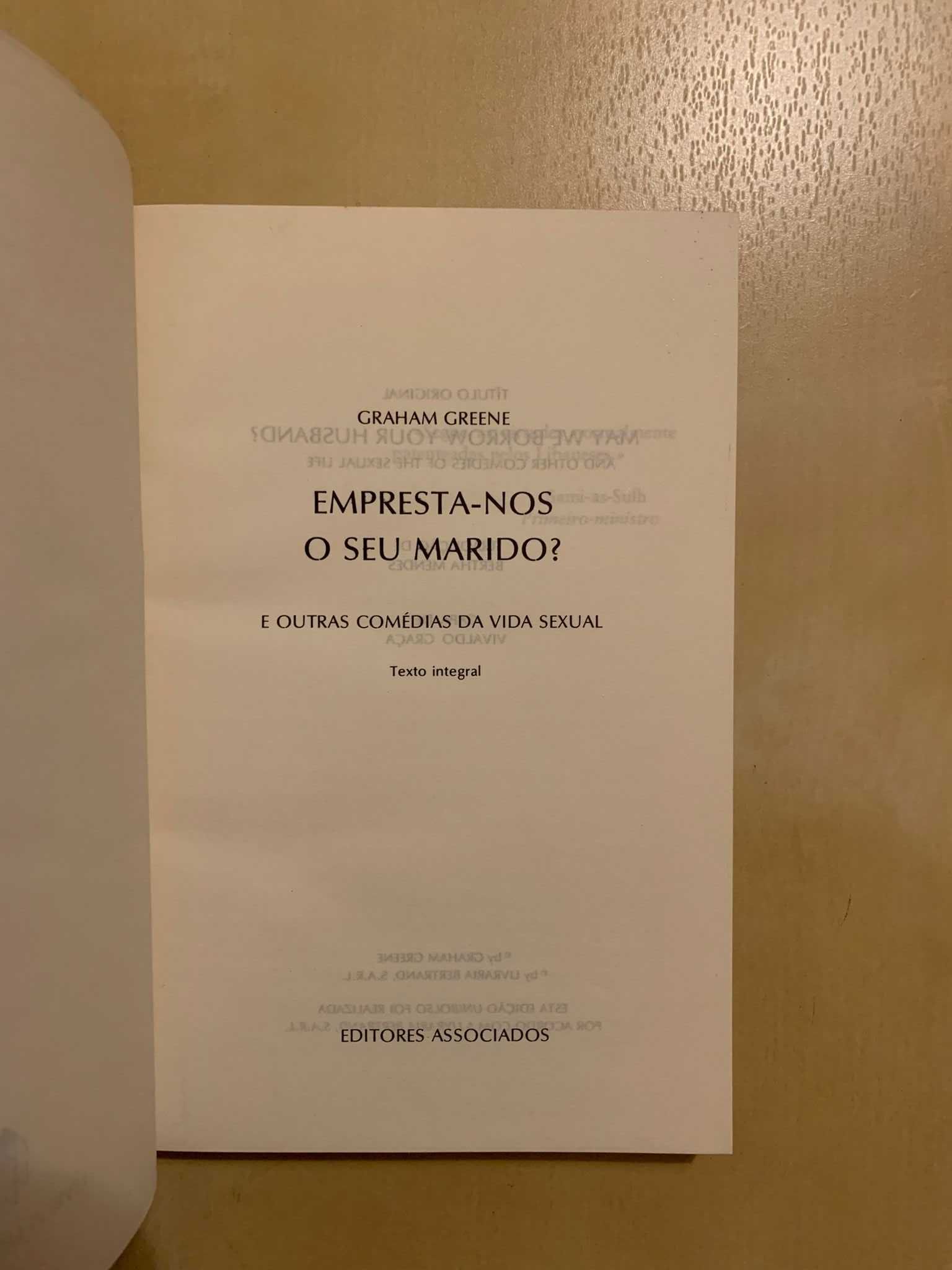 Empresta-nos o Seu Marido? E Outras Comédias ... - Graham Greene