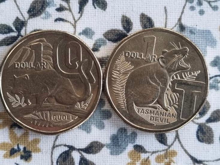 1 dolar australia 2022 alfabet