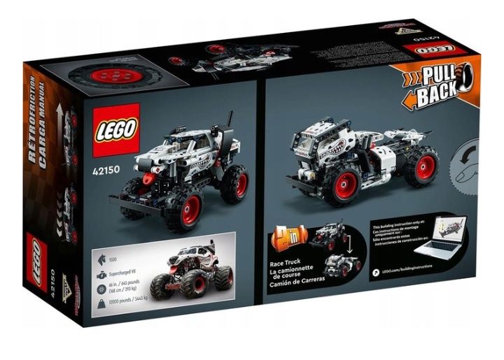 Lego Technic Monster Jam Monster Mutt Dalmatian 42150