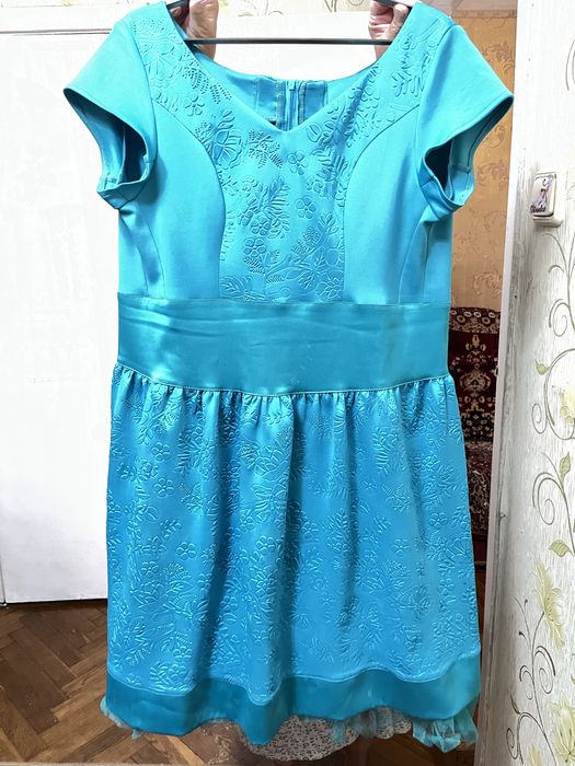 Платье голубое/синее