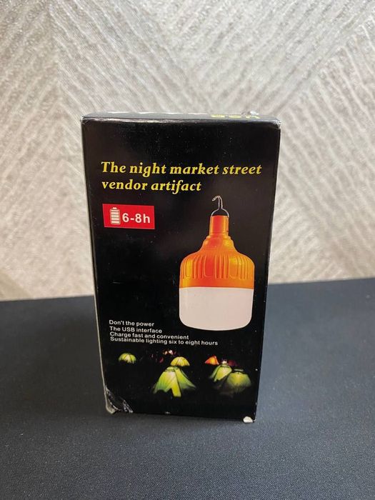 Led лампа 80W на акумуляторі  та USB. Світлодіодні ліхтарі.