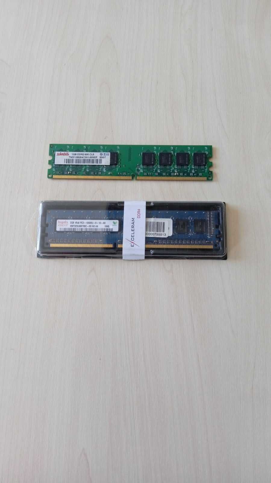 Оперативная память 1GB DDR2 800 CL5 (б/у) 2GB 1Rх8 PC3-10600U-9-10-AO