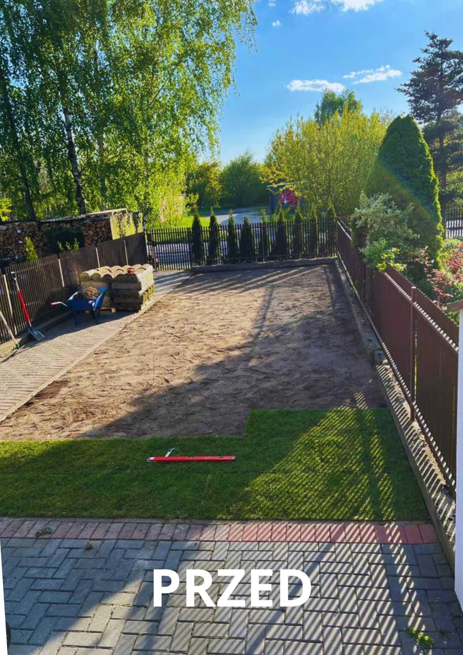 Trawa w rolce. Trawnik rolowany. Trawnik w jeden dzień. Dostawa