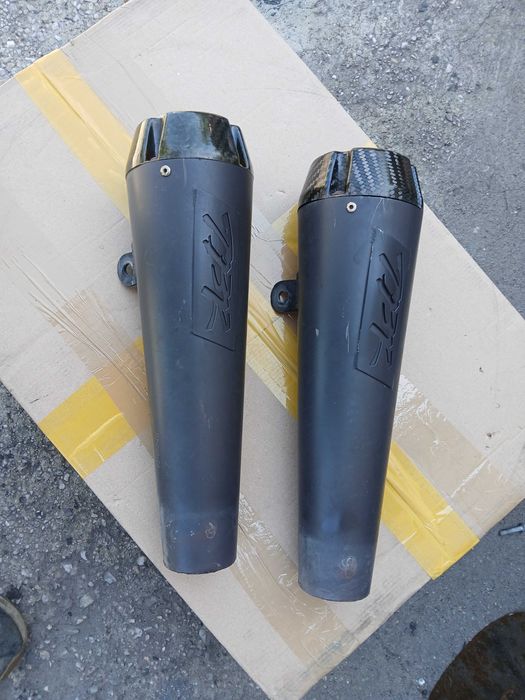 Harley davidson fat bob 114 wydech tlumik Two Brothers street