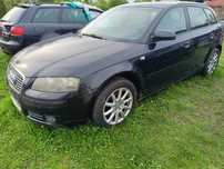 Części audi a3 8p 5d 2.0 tfsi axx bwa silnik Lz9w maska drzwi klapa