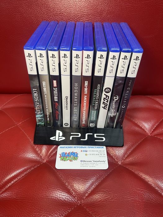 New Нова Підставка для ігрових дисків Sony PlayStation 5 Ps5 Ps