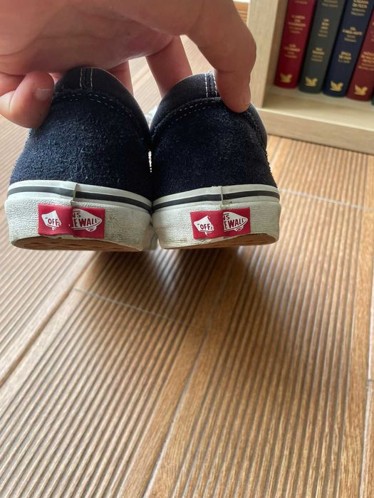 Vans Old School cor azul tamanho 42