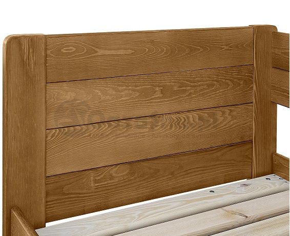 drewniane łóżko otwierane na bok ze skrzynią VIGO 90x200 +150 kg !