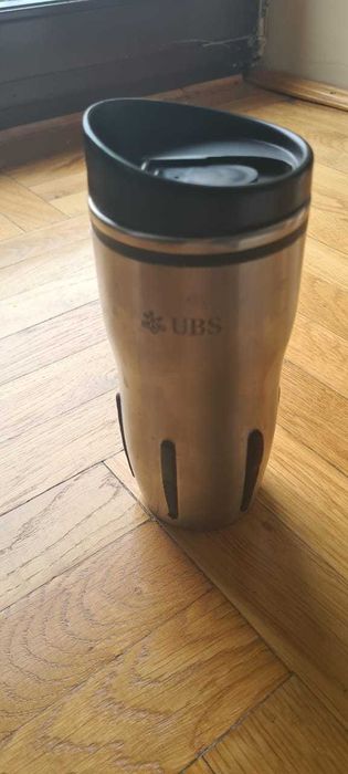 Kubek Termiczny srebrny UBS