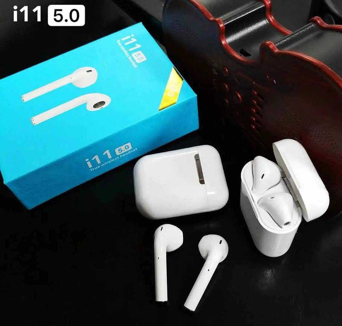 Беcпроводные наушники TWS i11. AirPods +Подарок