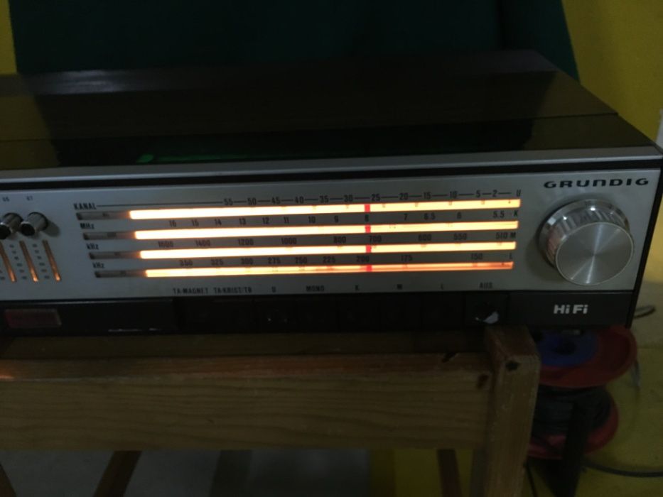 rádio amplificador Grundig RTV800 de luxo