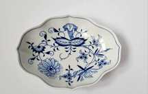 Talerz talerzyk miśnia Meissen porcelana Vintage