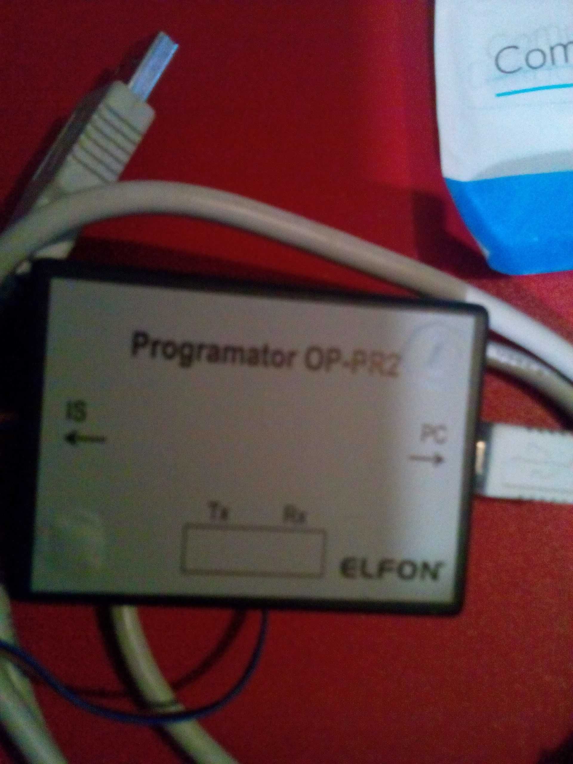 Programator  OP-PR2 i Optima ELFON z poziomu komputera