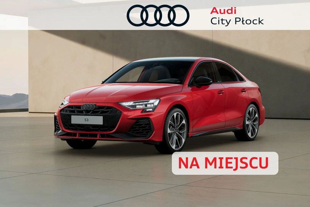 Audi S3 Limousine OKAZJA! / Zawieszenie DCC / Asystenci / Matrix LED / na MIEJSCU