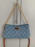 LV bagietka torebka jeans lato hit