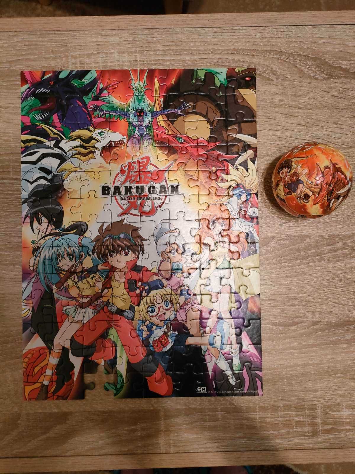 Puzzle Bakugan 2w1 3D