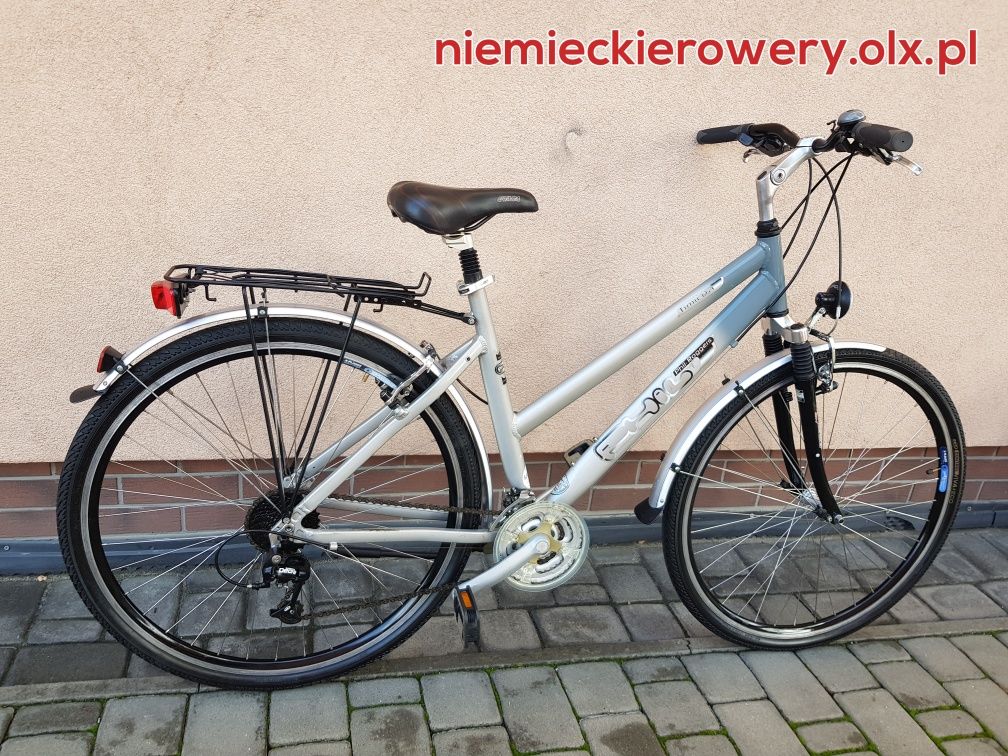 Rower damski damka trekkingowa PHIL koła 28 SHIMANO DEORE aluminium