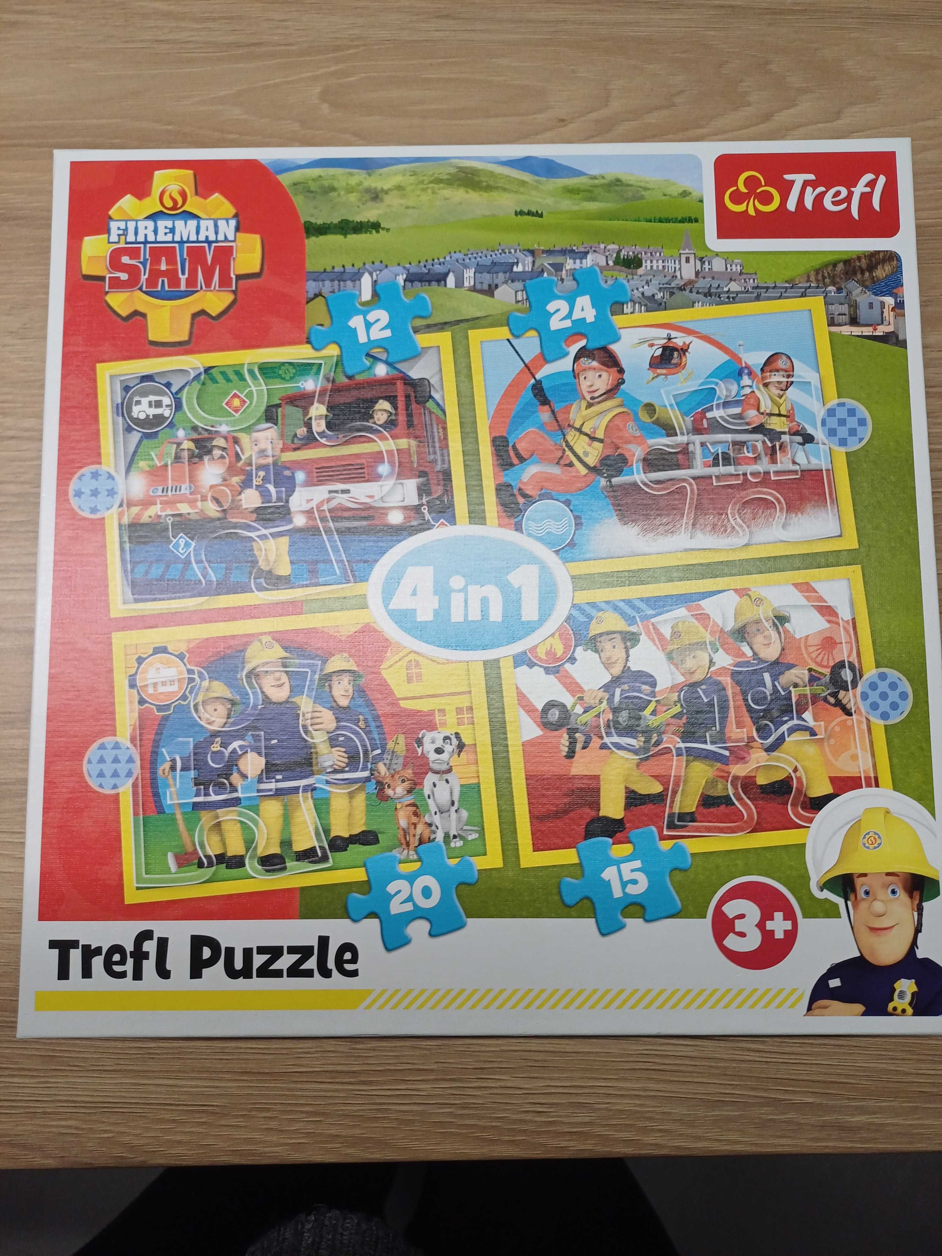 Puzzle Trefl Strażak Sam 4in1
