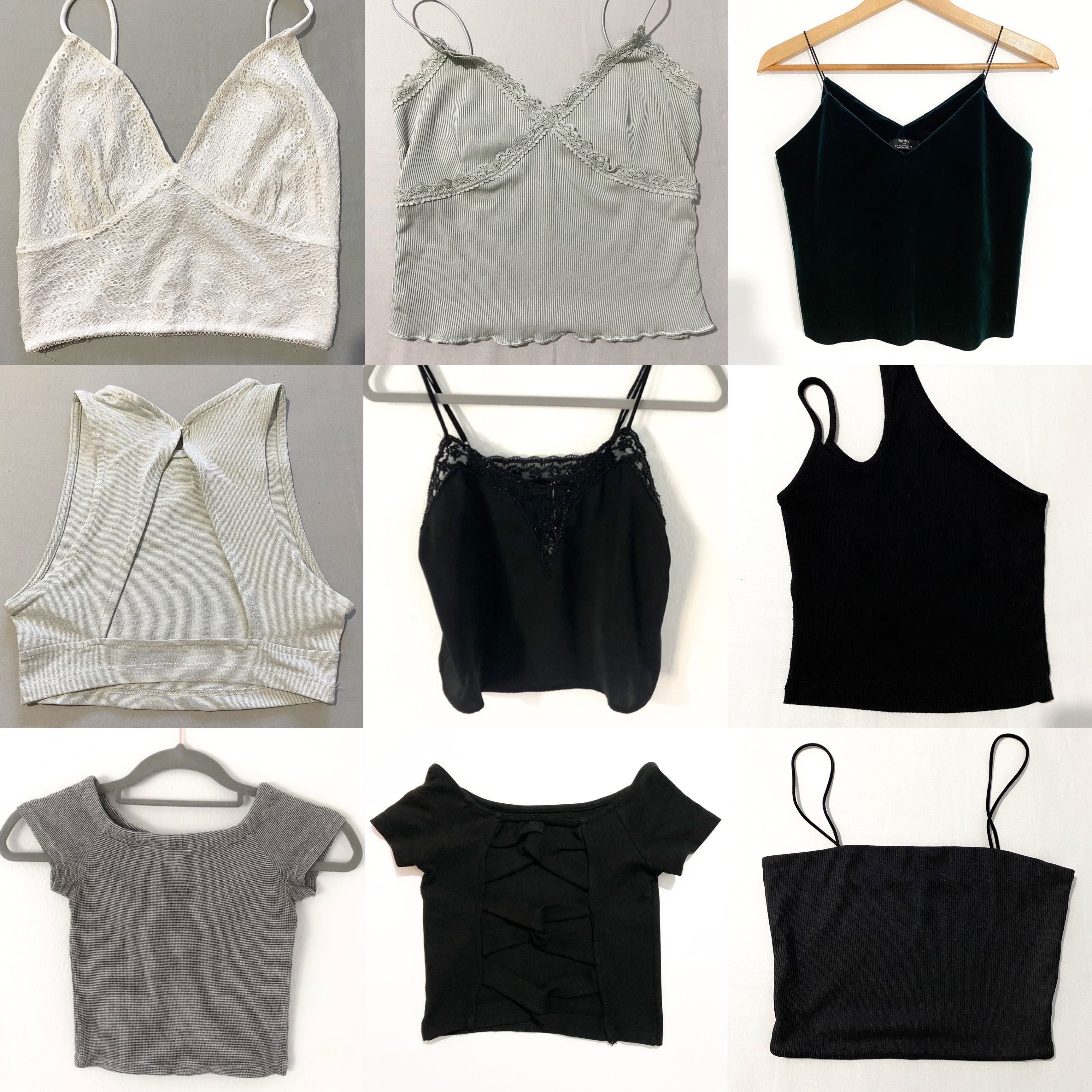Tops, t-shirts, bandeaus - PULL&BEAR, Bershka, Stradivarius, ZARA