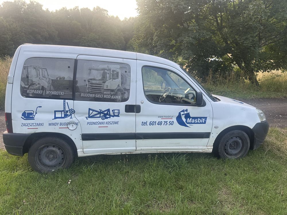 Peugeot Partner 2003r 1.9D bez turbo 296k km Okazja
