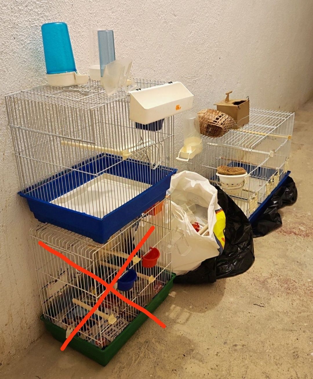 Gaiolas para pássaros
