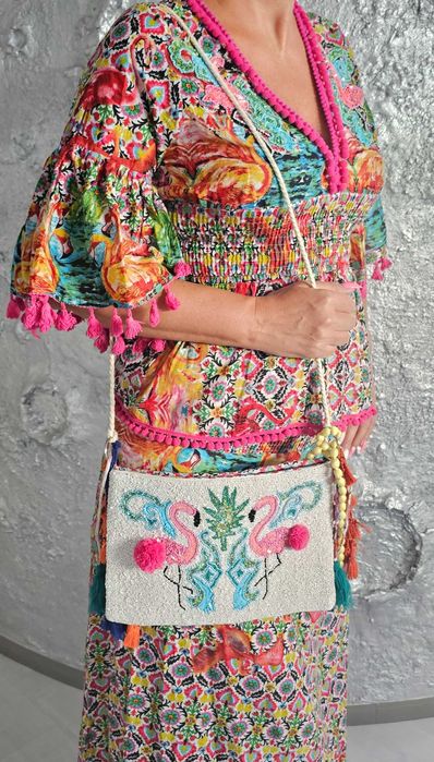 Antica Sartoria torebka włoska styl Boho