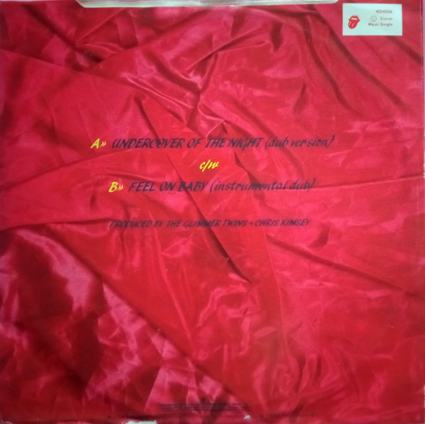 Vinil Maxi  Rolling Stones - Undercover of the Night