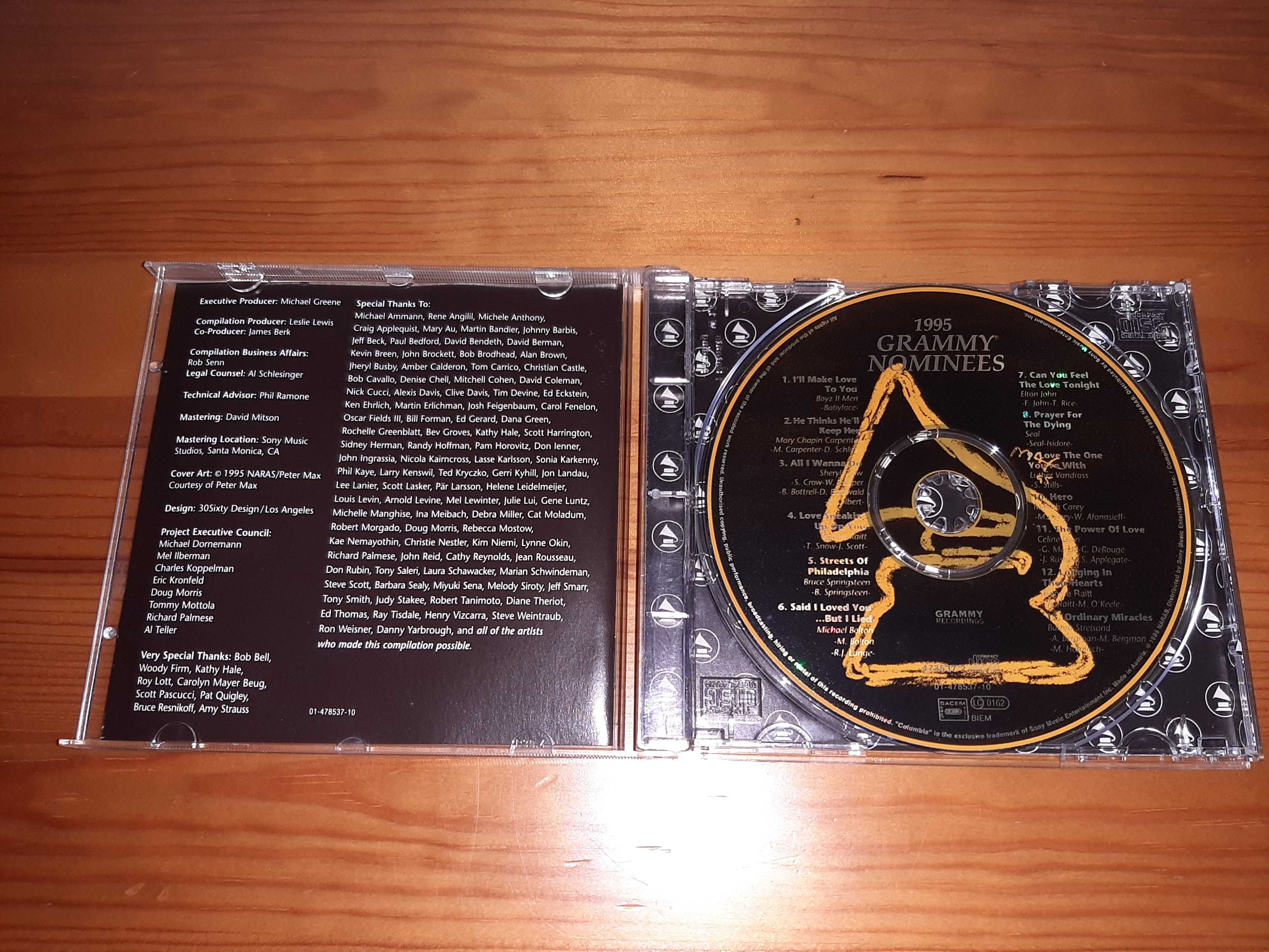 Dois CD's Grammy Nominees de 1995 e 1997