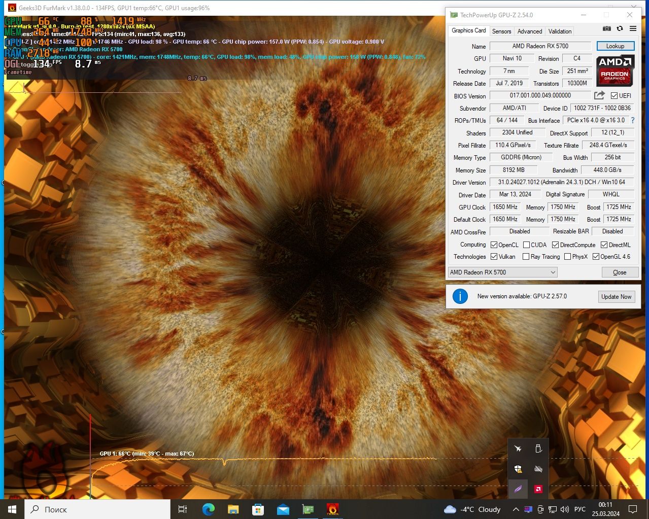 Mllse(XFX) rx 5700 8gb