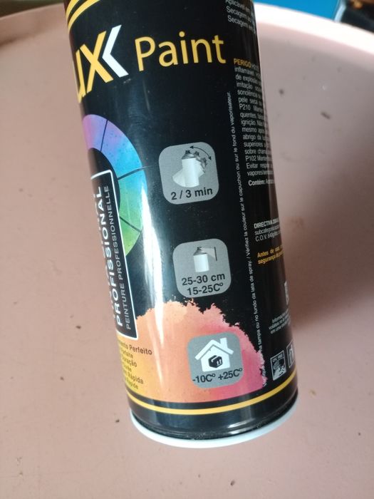 Spray branco brilhante