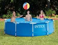 Nowy Basen Ogrodowy Stelażowy Intex 305x76 cm – Idealny na Lato!
