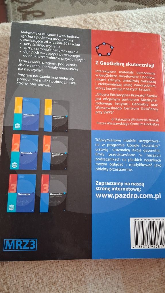Matematyka zbiór zadań i podrecznik 3