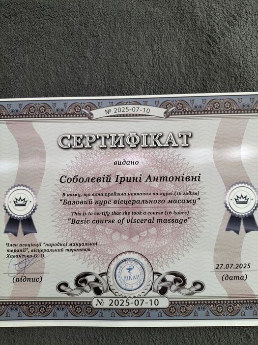 Масаж. Шевченківський район