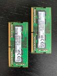 USADO - Memória RAM DDR4 2*4GB Samsung M471A5244CB0-CWE SODIMM