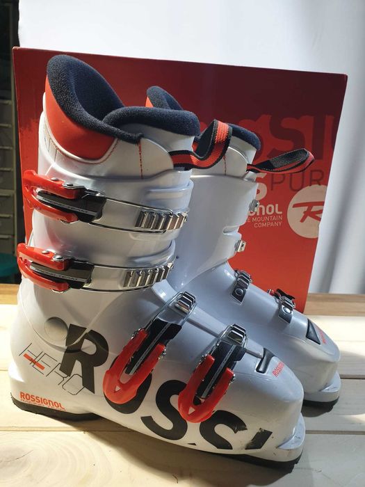 juniorskie buty narciarskie Rossignol Hero J4 Meteor Grey. 37,5/23,5