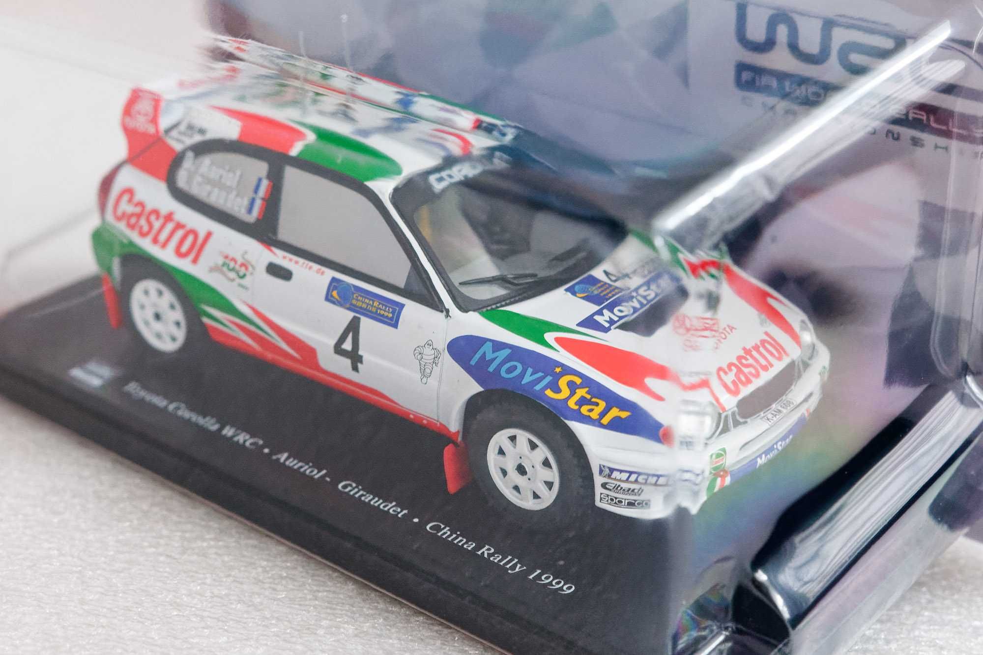 TOYOTA COROLLA 1:24 Hachette WRC 1999 Didier Auriol