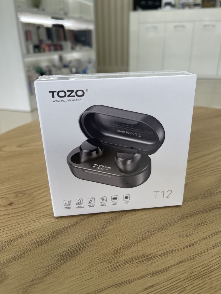 Навушники Tozo T12 Black