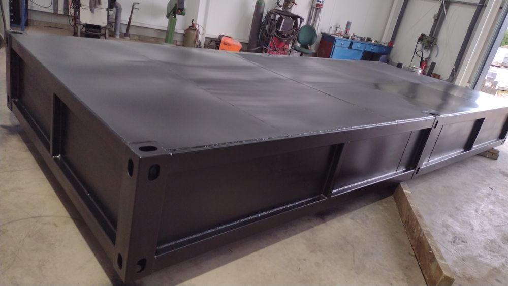 Szambo metalowe Fekalia zbiornik kontener olej