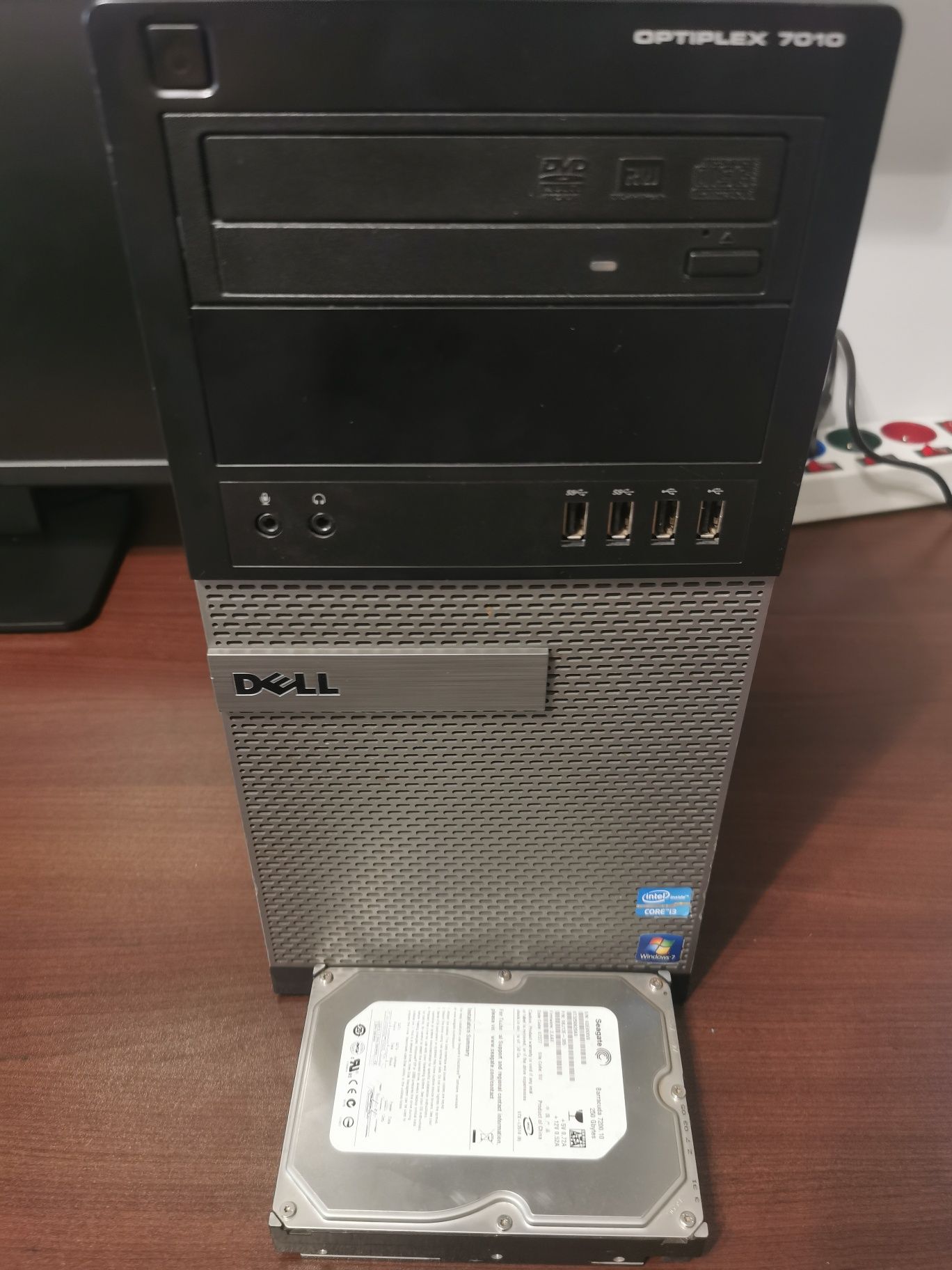 Komputer Dell optiplex 7010 i5 SSD 10GB Win10 Monitor