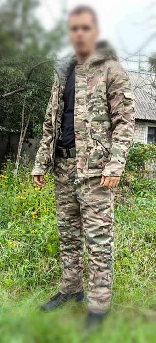 Куртка зимова мультикам рібстоп посилена! Розпродаж розміри М та L